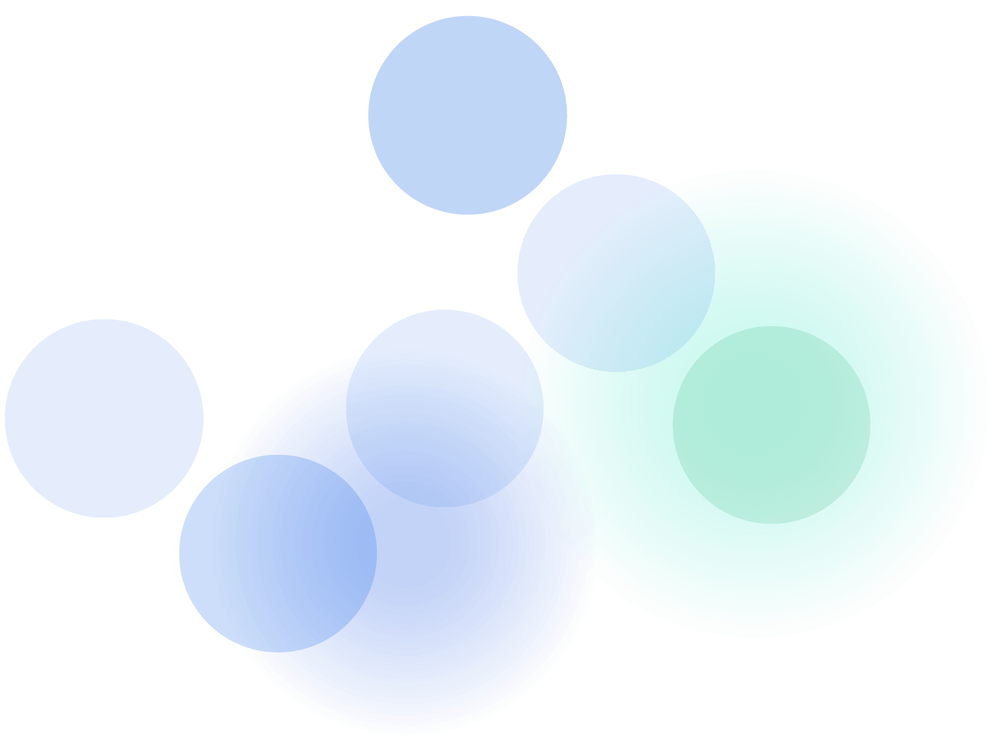 Biomedical data visualization tiles showing molecular structures, genomics data, and scientific connections